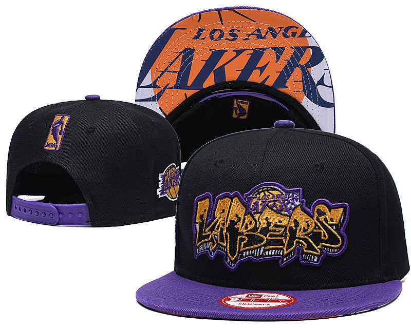 Lakers Team Logo Black Purple Adjustable Hat GS,We sell and wholesale Lakers Team Logo Black Purple Adjustable Hat GS on line form chian!